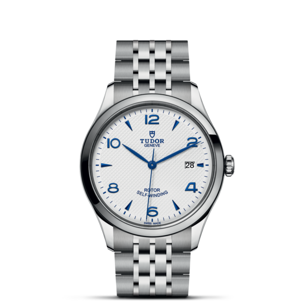 TUDOR 1926 39 mm Steel Case Opaline and Blue Dial M91550-0005