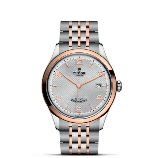 TUDOR 1926 39 mm Steel Case Pink Gold Bezel M91551-0001