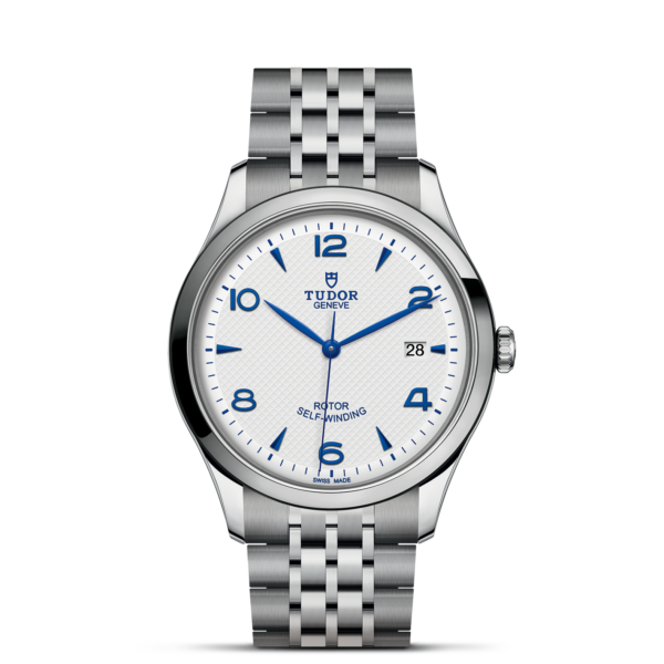 TUDOR 1926 41 mm Steel Case Opaline and Blue Dial M91650-0005