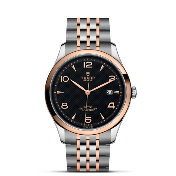 TUDOR 1926 41 mm Steel Case Pink Gold Bezel M91651-0003
