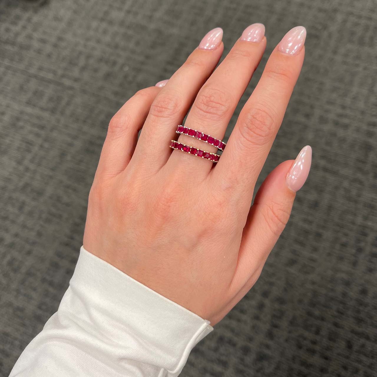 Ruby band ring discount