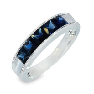 Sapphire anniversary ring