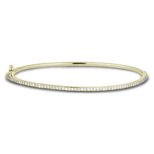 Hinged Diamond Bangle Bracelet – Lewis Jewelers, Inc.