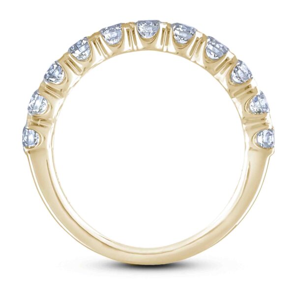 1.00 Carat TW Diamond Anniversary Wedding Band Ring in 14K Yellow Gold