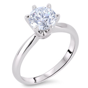 De Beers Forevermark 1.60 Carat Diamond Solitaire Engagement Ring in 18K Gold