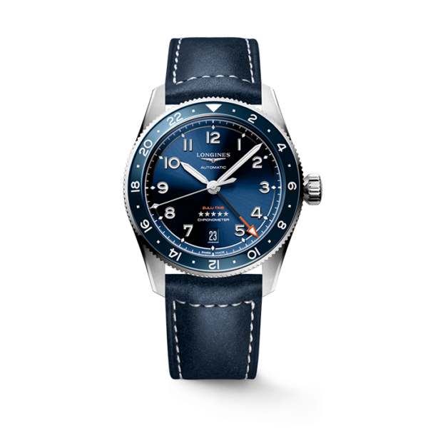 Longines Spirit Zulu Time 39 mm GMT L3.802.4.93.2