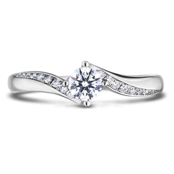 De Beers Forevermark 0.30 Carat Diamond Engagement Ring in 18K Gold