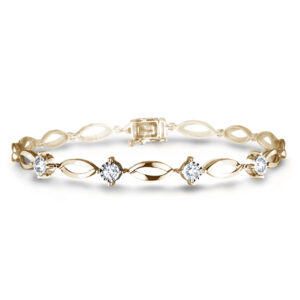 De Beers Forevermark Diamond Bracelet in 18K Yellow Gold