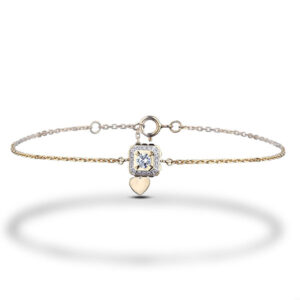 De Beers Forevermark Diamond Dainty Chain Bracelet In 18K Yellow Gold