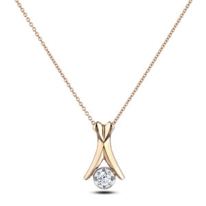 De Beers Forevermark D Color Diamond Pendant in 18K Gold
