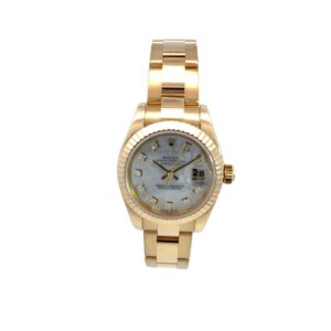 ROLEX Lady Datejust 26 179178 Mother of Pearl 12 Diamonds 2007