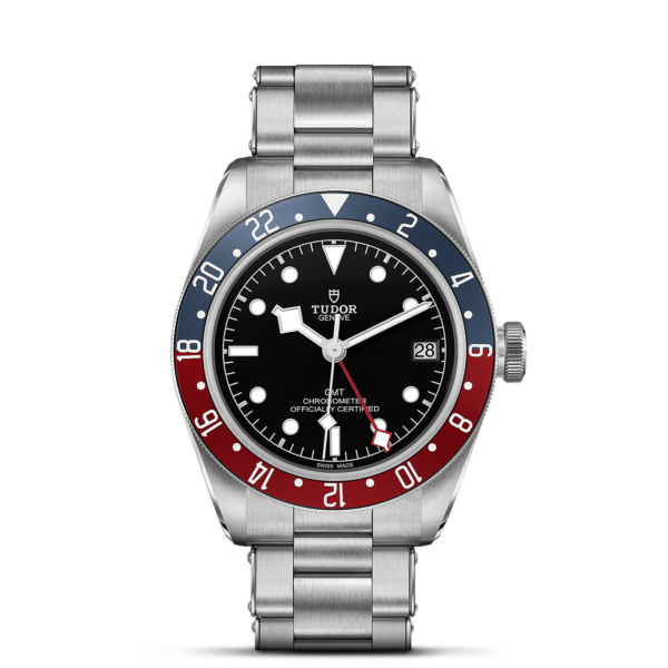 TUDOR Black Bay GMT 41 mm Steel Case Rivet Steel Strap M79830RB-0001