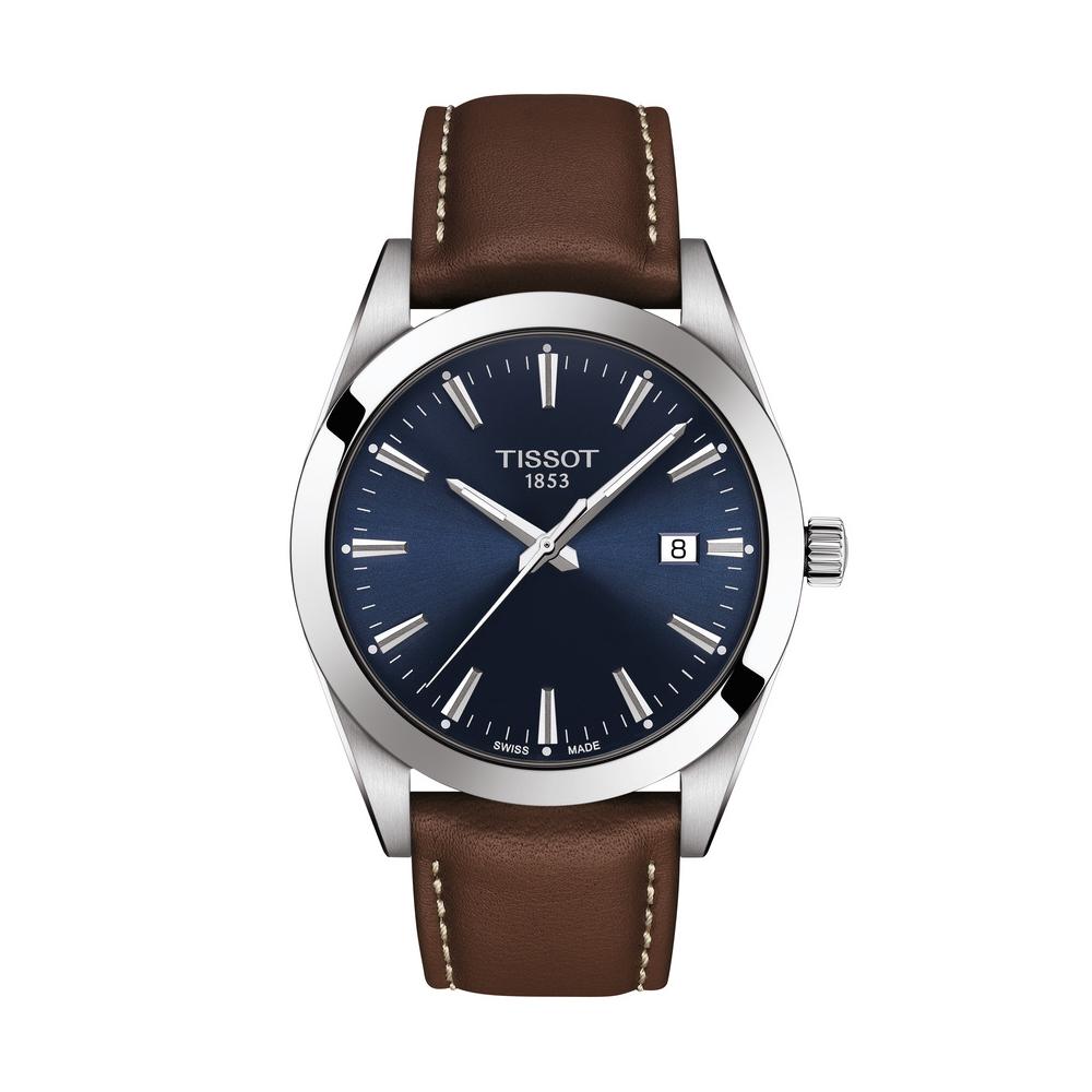 Tissot gentleman sales quartz black