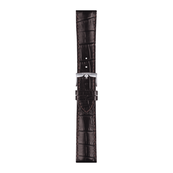 Tissot official brown leather strap lugs 22 mm - Image 3
