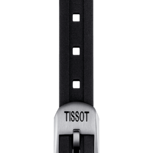 Tissot Official black rubber strap 20 mm