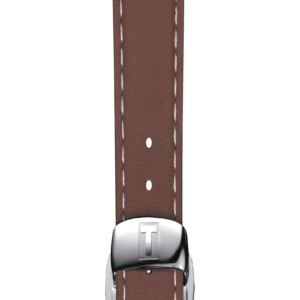 Tissot official brown leather strap lugs 21 mm