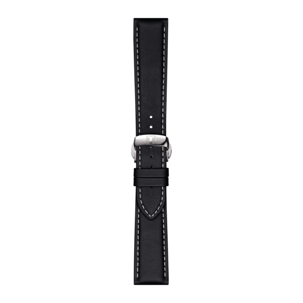 Tissot official black leather strap lugs 21 mm - Image 3