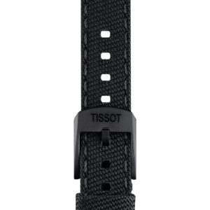 Tissot official black fabric strap lugs 22 mm