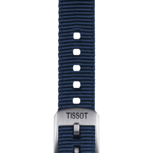 Tissot official blue fabric strap lugs 22 mm