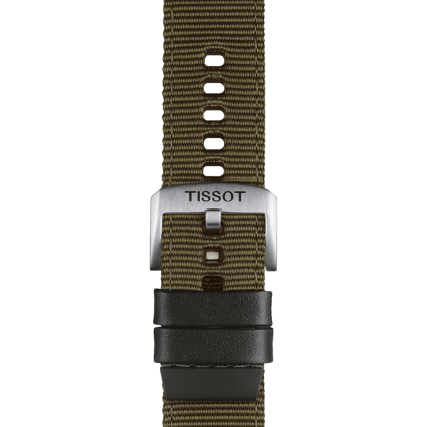 Tissot official khaki fabric strap lugs 22 mm
