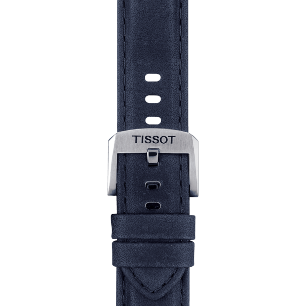 Tissot official blue leather strap lugs 20 mm