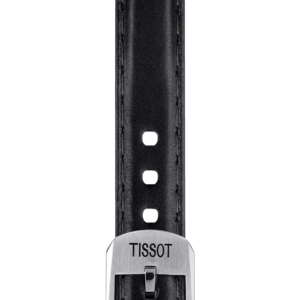 Tissot official black leather strap lugs 20 mm