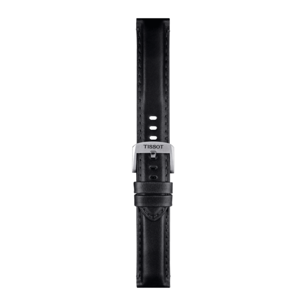 Tissot official black leather strap lugs 20 mm - Image 3