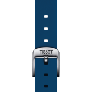 Tissot official blue silicone strap lugs 22 mm