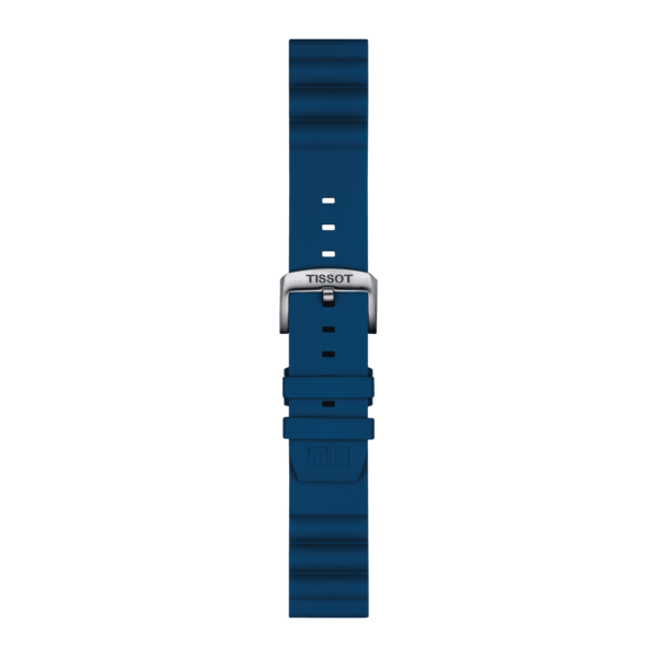 Tissot official blue silicone strap lugs 22 mm - Image 3