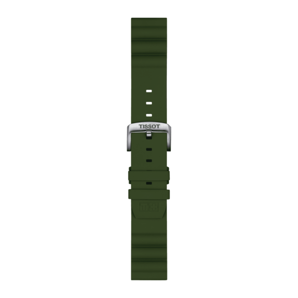 Tissot official kaki silicone strap lugs 22 mm - Image 3