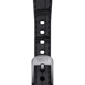 Tissot Official Black PRX Leather Strap With Steel Endpiece