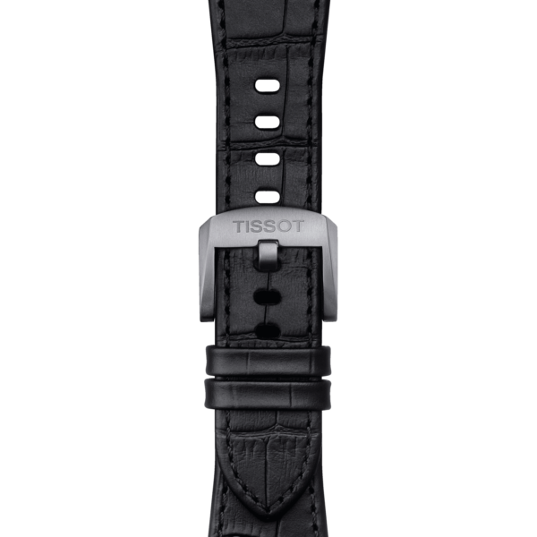 Tissot Official Black PRX Leather Strap With Steel Endpiece