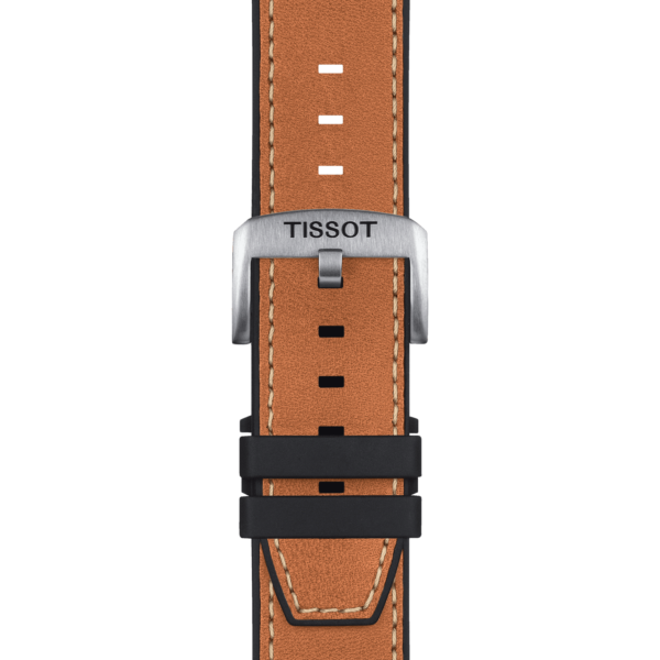 Tissot official brown leather strap lugs 23 mm