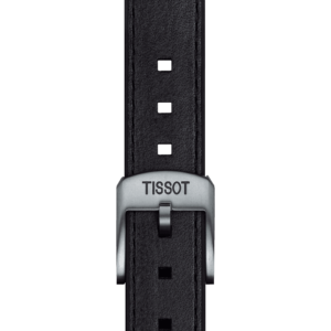 Tissot official black leather strap lugs 23 mm