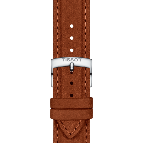 Tissot official camel leather strap lugs 21 mm