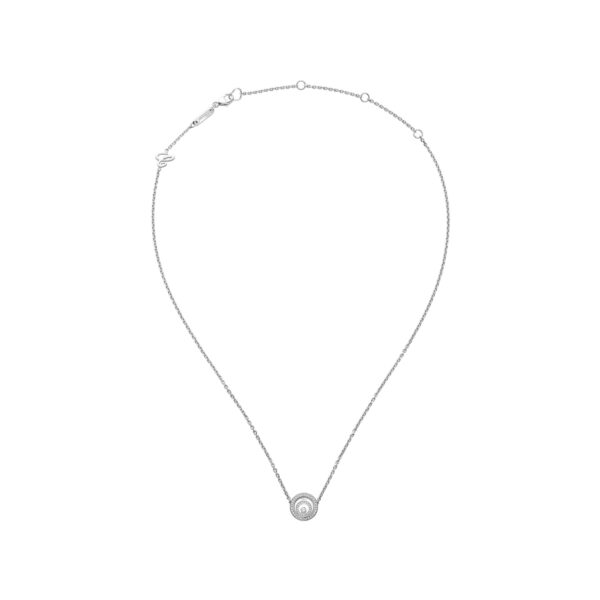 CHOPARD Happy Spirit Necklace, Ethical White Gold, Diamonds 818230-1001