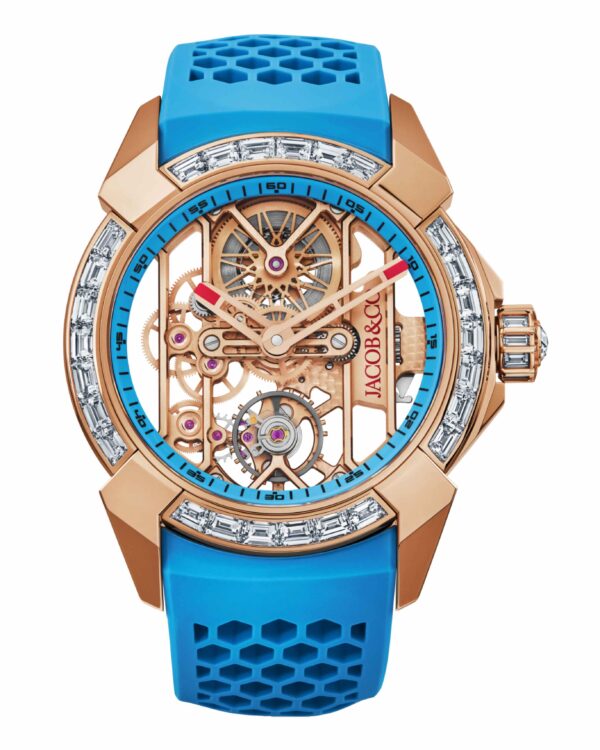 Jacob & Co. Epic X Baguette 44 mm EX100.43.BD.AB.A