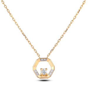 De Beers Forevermark Diamond Necklace In 18K Yellow Gold