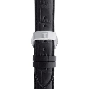 Tissot Official Black Leather Strap Lugs 19 mm T852.013.405