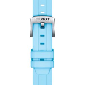 Tissot Official Blue Silicone Strap Lugs 18 MM T852.047.450