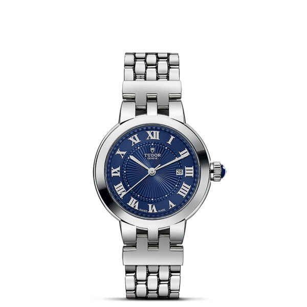 TUDOR Clair de Rose 30 mm Steel Case, Blue Dial M35500-0009