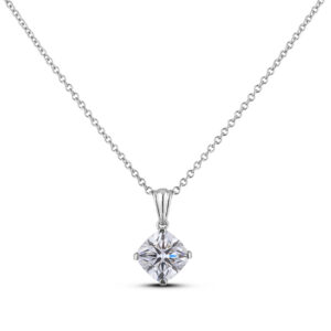 De Beers Forevermark Diamond Solitaire Pendant In 18K White Gold