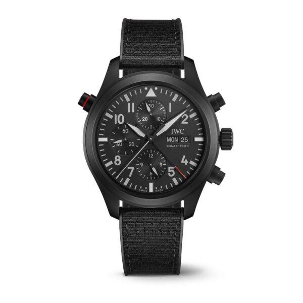 IWC Pilot’S Watch Double Chronograph Top Gun Ceratanium IW371815