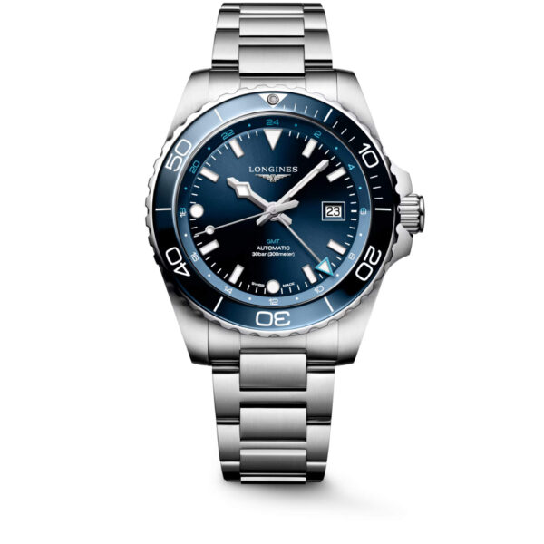 Longines Hydroconquest GMT 43.00 mm L3.890.4.96.6