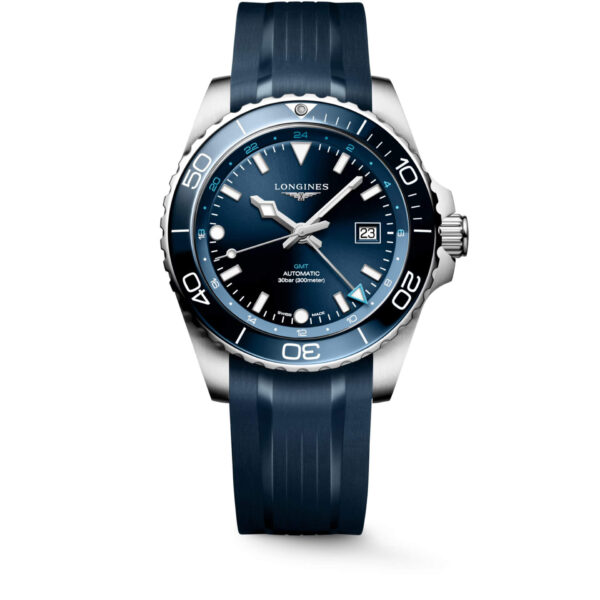 Longines Hydroconquest GMT 43.00 mm L3.890.4.96.9