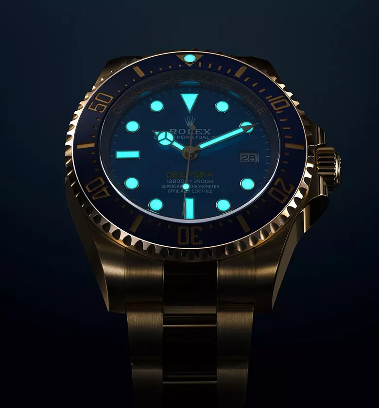 rolex new watches 2024 deepsea chromalight waiting for hd portrait
