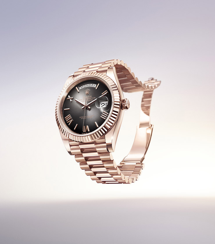 rolex day date 10058 rsa cad24 everose np24 caraibes bs1 portraitj