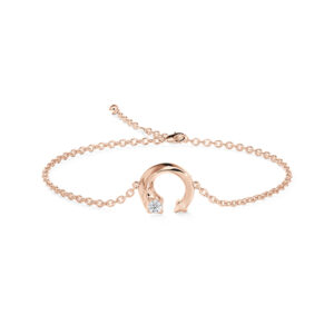 De Beers Forevermark Diamond Avaanti Chain Bracelet in 18K Rose Gold