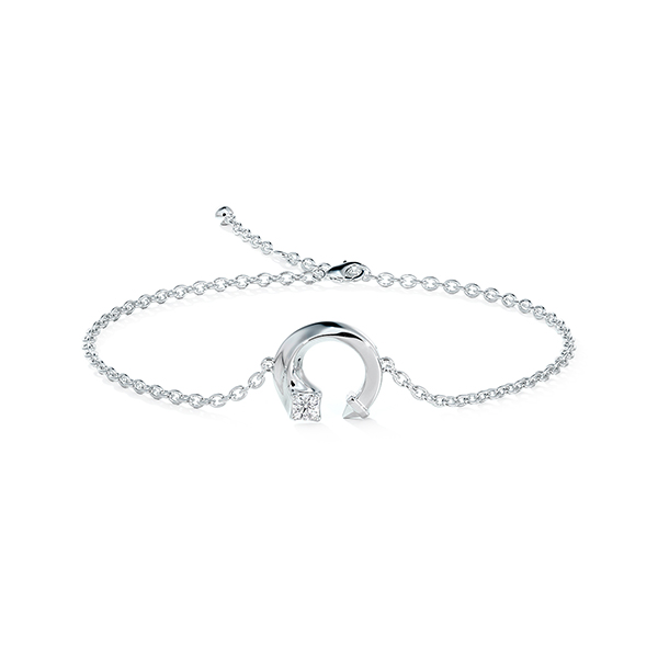 De Beers Forevermark Diamond Avaanti Chain Bracelet in 18K White Gold