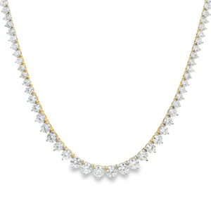 De Beers Forevermark Diamond Tennis Necklace in 18K Yellow Gold